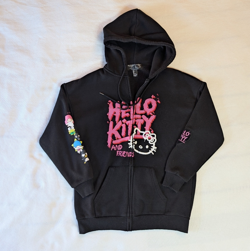 Hello Kitty Black Women's Hoodie